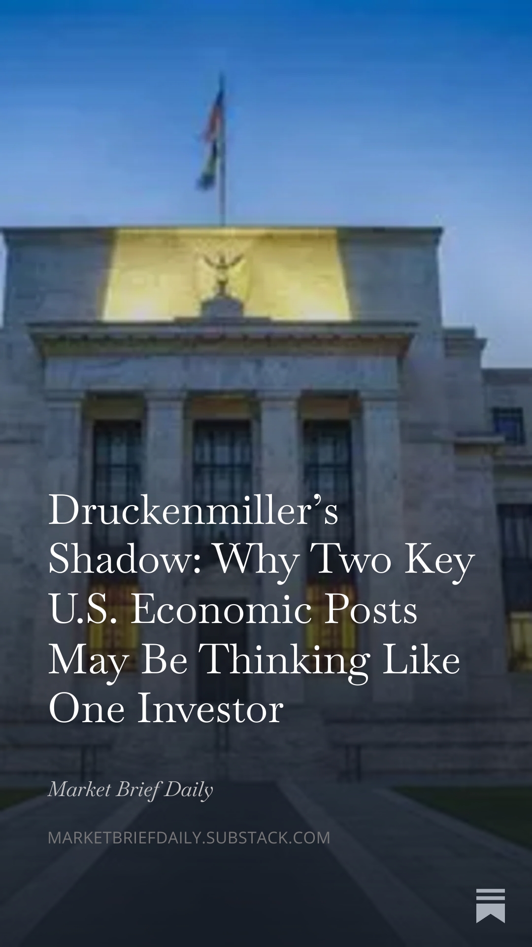 Druckenmiller’s Shadow cover image